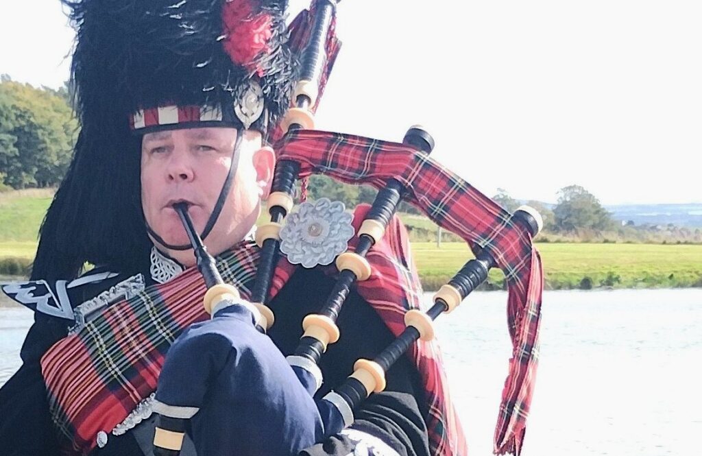 Scots Guards Elite Scots Piper